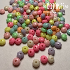 CUENTAS INFANTILES DONA 8 X 5 MM (COD: 1788)