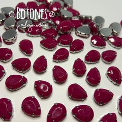 GOTA GRANDE - GEMA BORDO ENGARZADA - 10 X 14MM (COD:1623) NLT OPK - comprar online