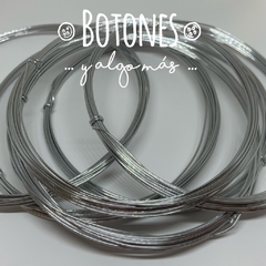 ALAMBRE DE ALUMINIO PLATEADO - 1MM X 5 METROS (COD:067) - comprar online
