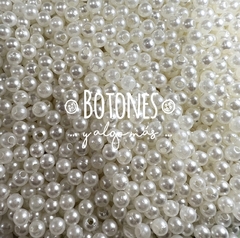 PERLAS BLANCAS - 4MM (COD: 2735)