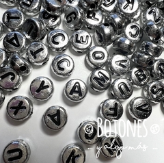 LETRAS PASANTES PLATA X 500 GR 7MM (COD: 2769) - comprar online
