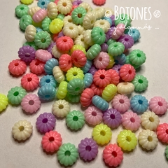 CUENTAS INFANTILES DONAS -8X4 MM (COD: 1787)