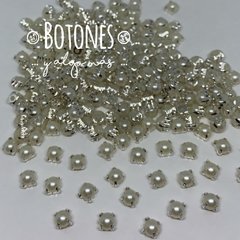 PERLAS ENGARZADAS 6MM (COD:455) - comprar online