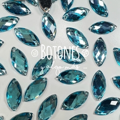 GEMA NAVETTE- AQUA - 7X15MM (COD: 2589) NLT