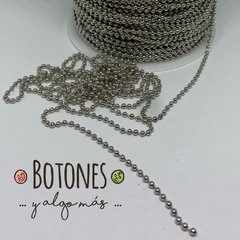 CADENA BOLITA 2.4MM (COD:454) - comprar online