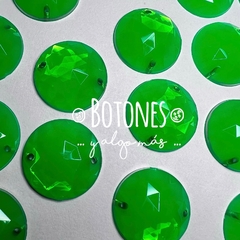 GEMA REDONDA - VERDE NEON - 18MM (COD:2287) NLT