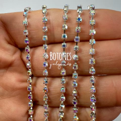 CINTA DE STRASS CRISTAL AB SS10 SEPARADO - 10 YARDAS (COD: 3106) en internet