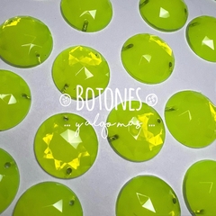 GEMA REDONDA - AMARILLO NEON - 18MM (COD:2289) NLT