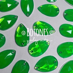 GEMA GOTA- VERDE NEON - 11X18MM (COD: 2269) NLT