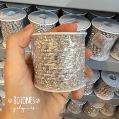 CINTA DE STRASS CRISTAL SS16 SEPARADO - 10 YARDAS (COD: 1421) - comprar online