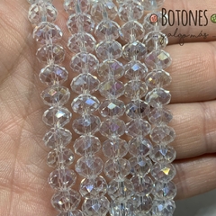 CRISTAL DE ROCA- 8X6MM- (COD: 1307) REDONDO