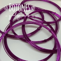 ALAMBRE DE ALUMINIO VIOLETA - 1MM X 5 METROS (COD:064) - comprar online
