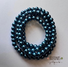 PERLA VIDRIO COLOR - 8MM (COD: 2351)