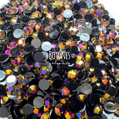 STRASS RESINA- DORADO AB - SS20 (4.6mm) x 2800 unid (COD: 2652) NO HOTFIX - comprar online