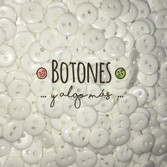 Clásicos Blanco 2 agujeros -11mm (Cod: 271)