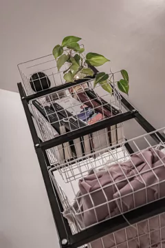 Canasto En Niveles Desarmable - Perchas Y Percheros La Plata