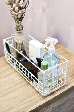 Canasto Metálico Rectangular - comprar online