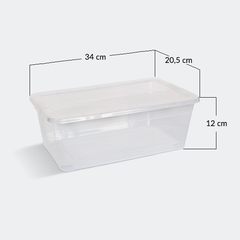 Línea transparente con tapa 6L - comprar online