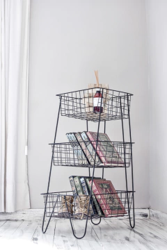 Canasto Fijo de Tres Niveles - comprar online