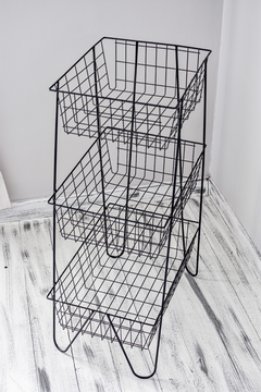 Canasto Fijo de Tres Niveles - comprar online