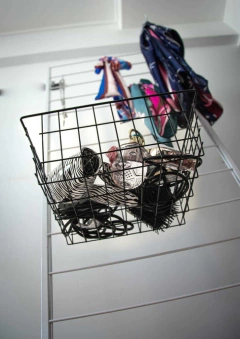 Canasto para grilla/reja cuadrado