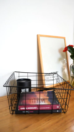 Canasto metalico chico en internet