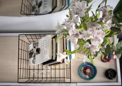 Canasto metalico chico - tienda online