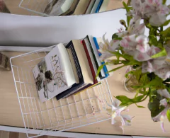 Canasto metalico chico - comprar online