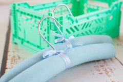 Percha forrada infantil (pack por 10 unidades) - comprar online