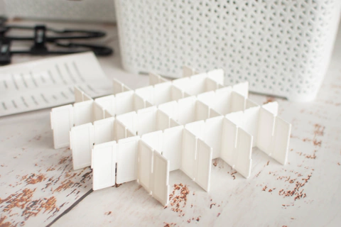 Separador De Cajones 43cm x 5cm (x 6)