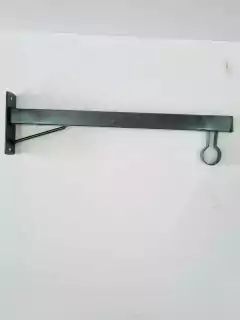 Mensula De Pared Con Colgador 2 Agujeros - comprar online