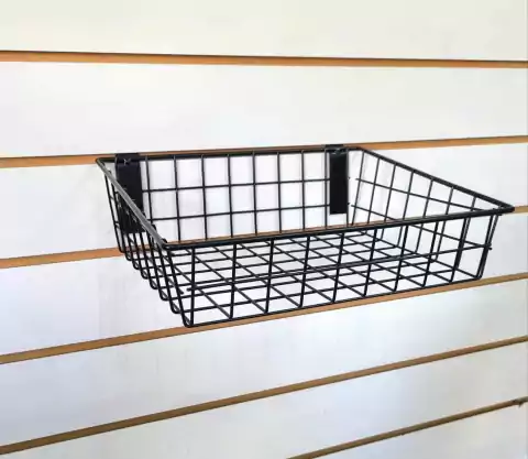 Canasto Para Panel Ranurado