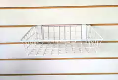 Canasto Para Panel Ranurado - Perchas Y Percheros La Plata