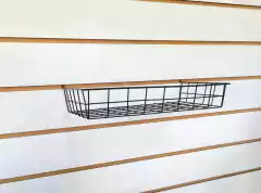 Canasto Fondo Abierto Para Panel Ranurado