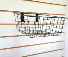 Canasto Cuadrado Para Panel Ranurado