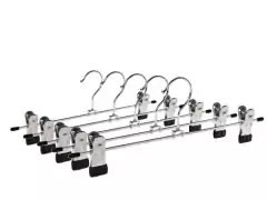 Percha De Metal Cromada Con Broche - comprar online