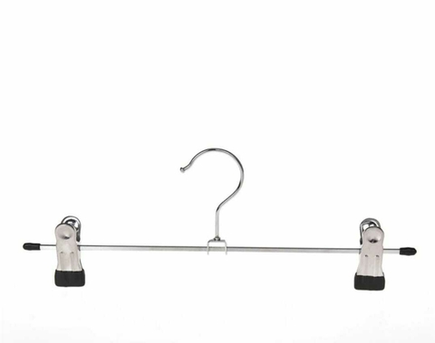 Percha De Metal Cromada Con Broche