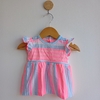 REMERA CARTER` S T. 6 MESES FLUOR RAYADA