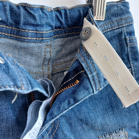 PANTALON CHEEKY T.L 9-12 MESES JEAN ROTURA *DETALLE - Eme de Mar