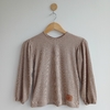 BUZO CRAYON T. 10 BEIGE LANILLA * DETALLE