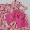 VESTIDO BRONNIE T. 3 AÑOS ROSA CIRCULO COLORES MOÑO - comprar online