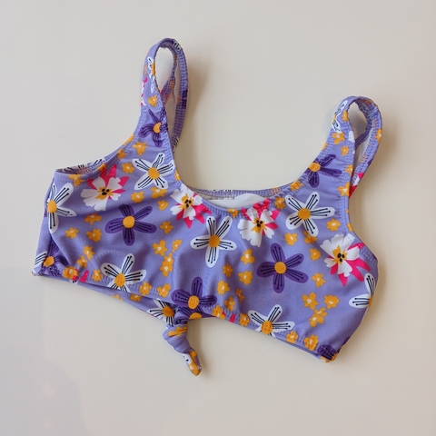 TOP BIKINI FELICIA T. 12 AÑOS LILA FLORES