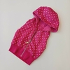 CHALECO WAMMA GA T, 9- 12 MESES FUCSIA PUNTOS