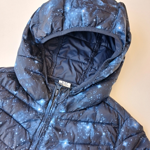 CAMPERA GAP T.4-5 AÑOS AZUL NYLON TIPO UNIQLO en internet