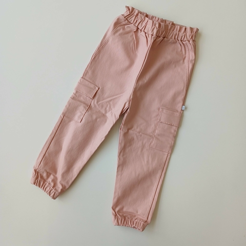 PANTALON HAPPY LIFE T. 4 AÑOS ROSA ENGOMADO CARGO NUEVO en internet
