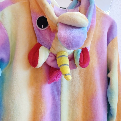 PIJAMA S/M T. 12- 14 AÑOS PLUSH COLORES - Eme de Mar