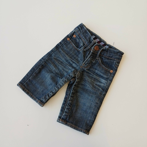 PANTALON LITTLE AKIABARA T. 3- 6 MESES JEANS GRIS