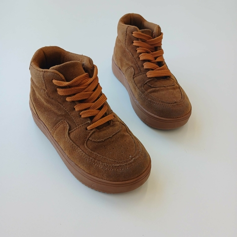 ZAPATILLAS CHEEKY N. 29 MARRON GAMUZA *DETALLE - comprar online