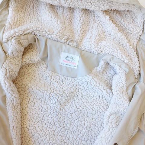Imagen de CAMPERA ZARA T. 13- 14 AÑOS COLOR HUESO FORRADO * DETALLE
