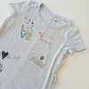 REMERA OLD NAVY T. 5 AÑOS GRIS ESTAMPAS - comprar online